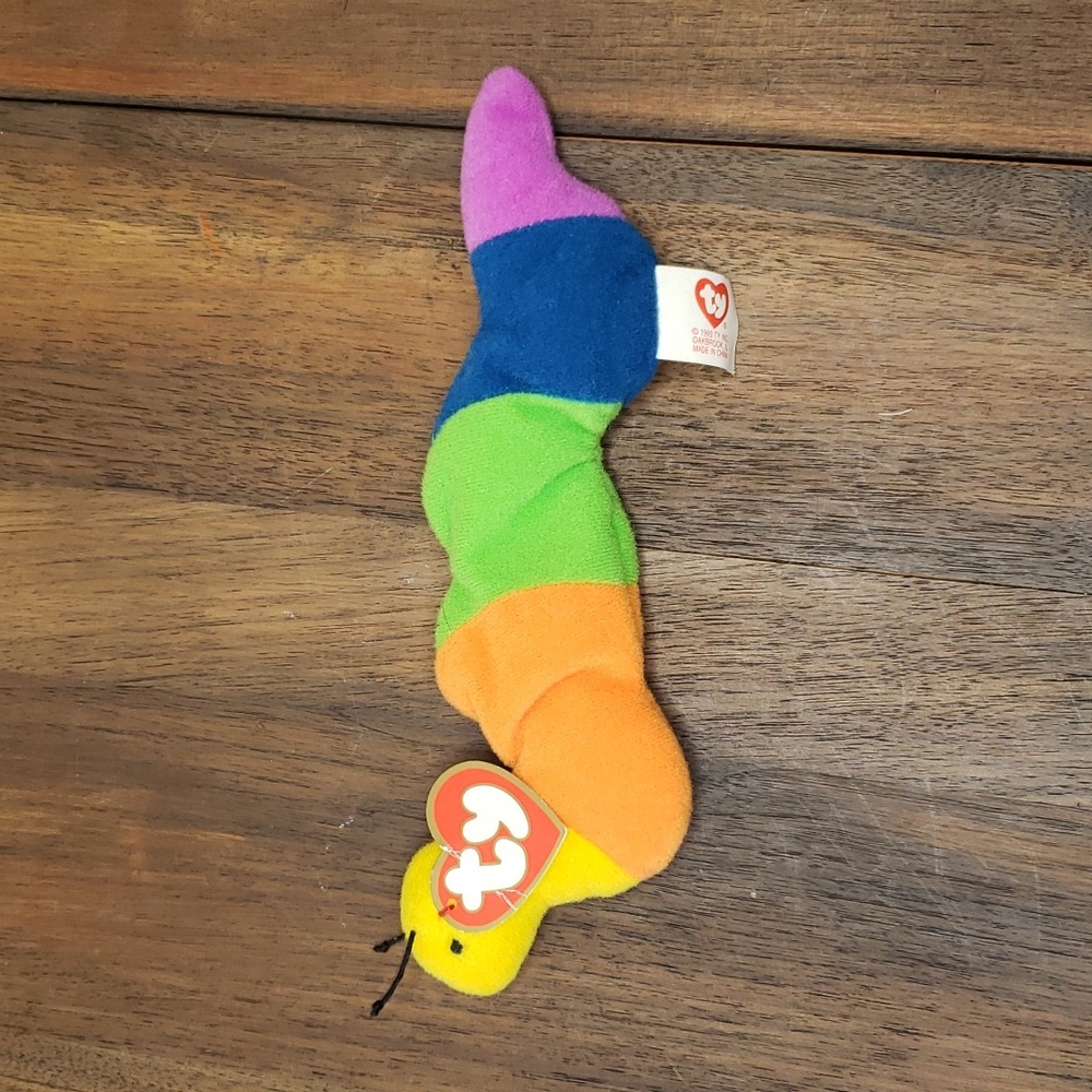 TY Teenie Beanie Baby INCH Worm